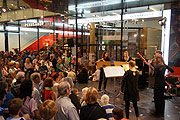 Danses profanes et sacrées - Mitglieder der Orchesterakademie des Bayer. Staatsorchesters im Plaza Fünf Höfe (©Foto: MartiN Schmitz)